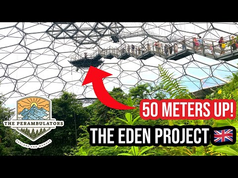 Exploring the Amazing Eden Project in Cornwall | UK Travel Vlog